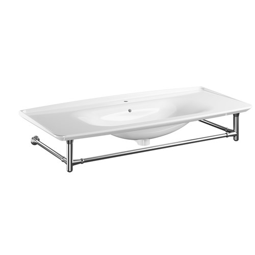 Washbasin with suspended structure 120 cm