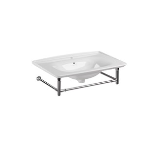 Washbasin with suspended structure 80 cm