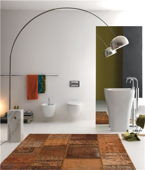How to furnish a modern style bathroom