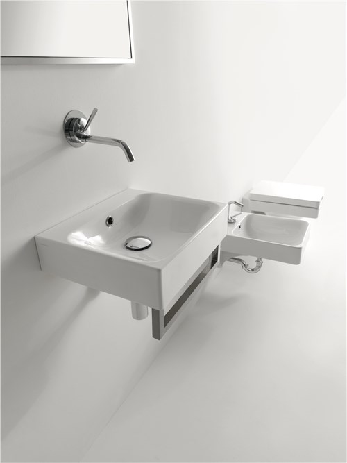 Wall taps in the bathroom, how do you calculate the height?