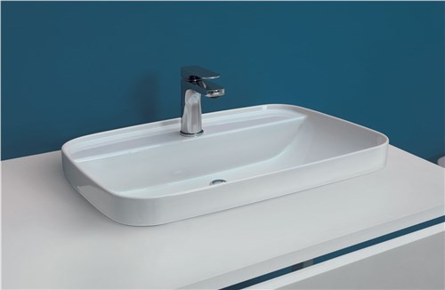 The versatility and variety of squared washbasins